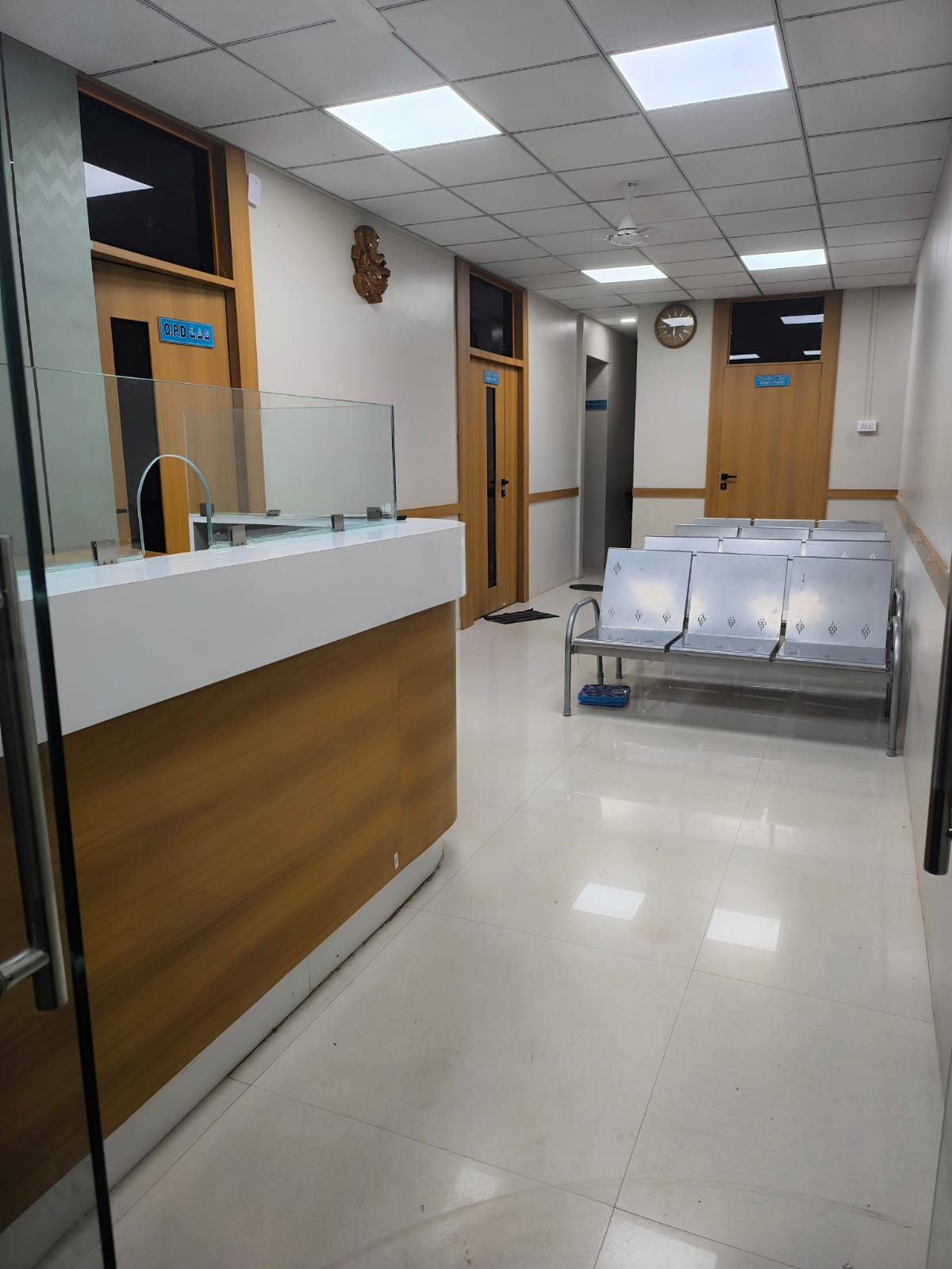 Dalawai Hospital Reception Desk
